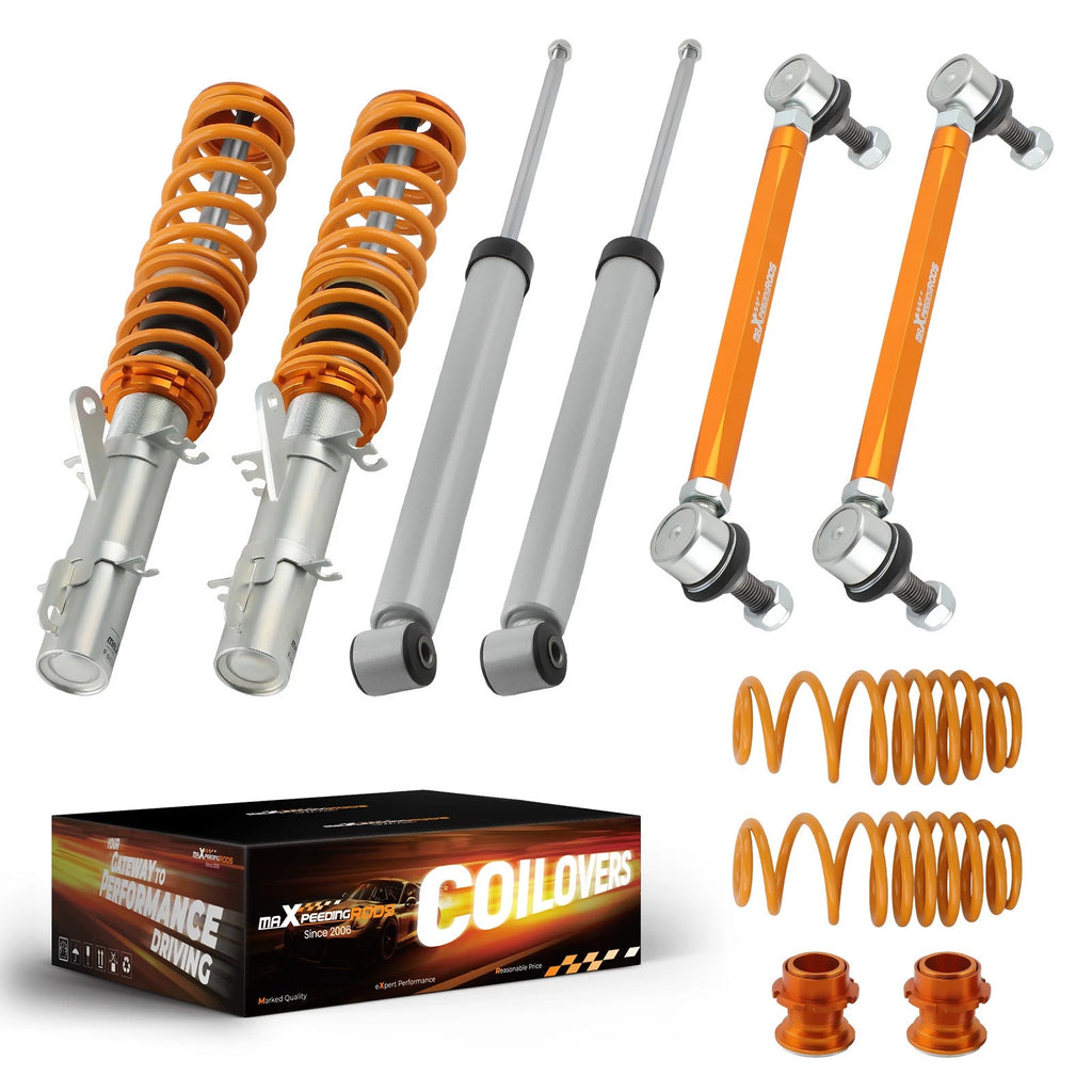 Adjustable Coilovers Lowering Kit for VW Golf MK4 (1998–2007) Jetta MK4 (1999–2004)