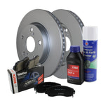 Front Brake Kit 275mm Disc Rotors & Ceramic Pads for HS250h xB Prius V RAV4 (2010–2015)