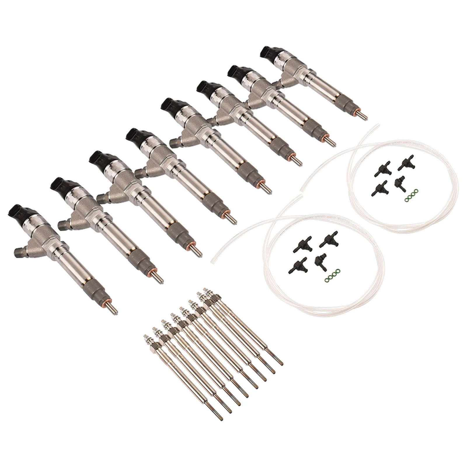 8x Fuel Injector Kit for Chevy Silverado GMC Sierra 2500 (2001-2007)