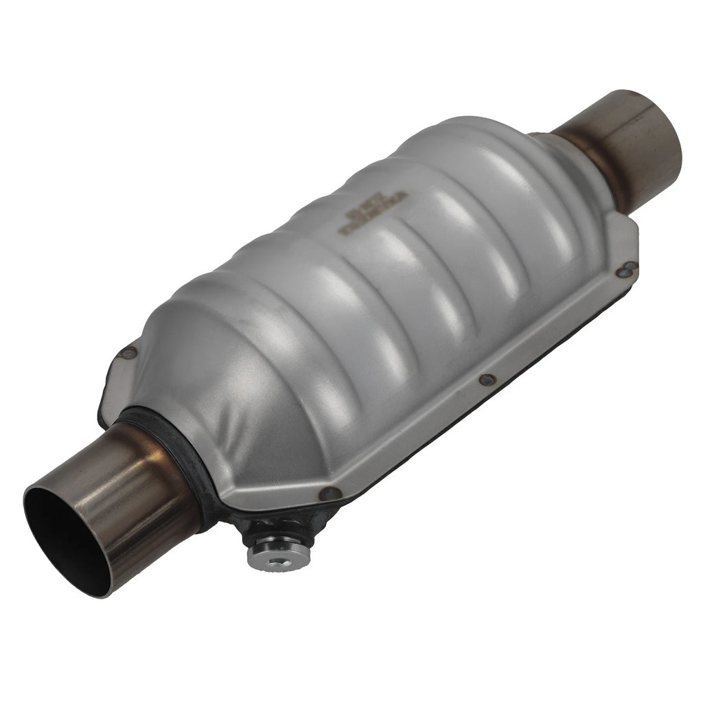 2" Catalytic Converter for 2.5L EPA Stainless Steel Round Body (13)
