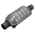 2" Catalytic Converter for 2.5L EPA Stainless Steel Round Body (13)