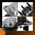 Set of 2 Front Wheel Hub Bearing Assemblies for Dodge Charger (2012–2023)