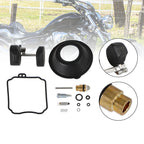 2 Sets Carburetor Rebuild Repair Kit for Yamaha XVS650 V Star 650 (1998–2016)