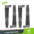 Set of 4 Ignition Coils for Honda CBR600F4 CBR600F4I (1999–2006)