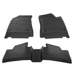Set of 4 Black TPE Floor Mats for INFINITI QX50 (2019–2025) Anti-Slip Waterproof