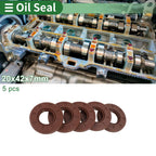 Set of 5 Oil Seals FKM Rubber 20x42x7mm for Various Models 