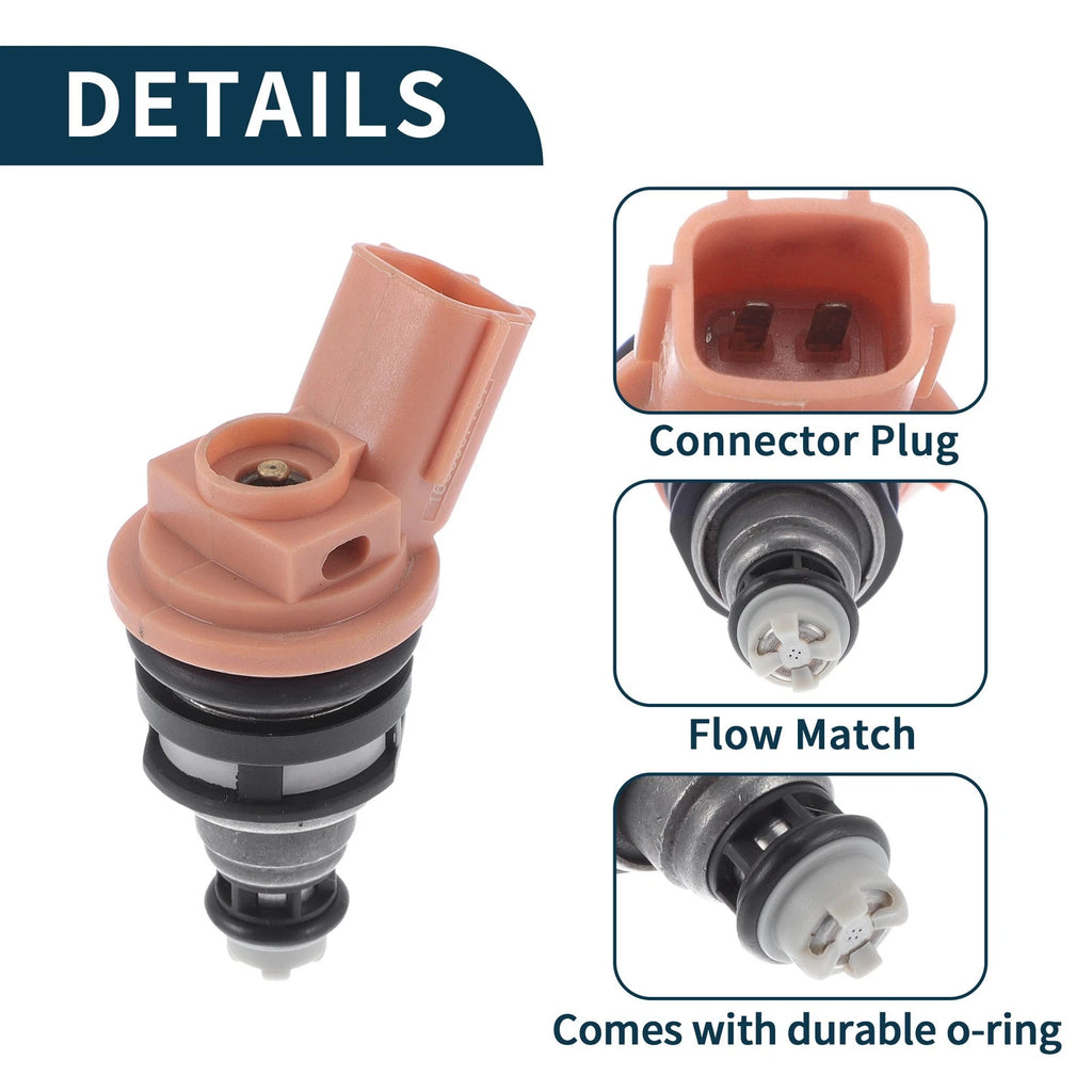 Fuel Injector No. 16600-57Y01 for Nissan Sunny Saloon 1.6 (1990–1994)