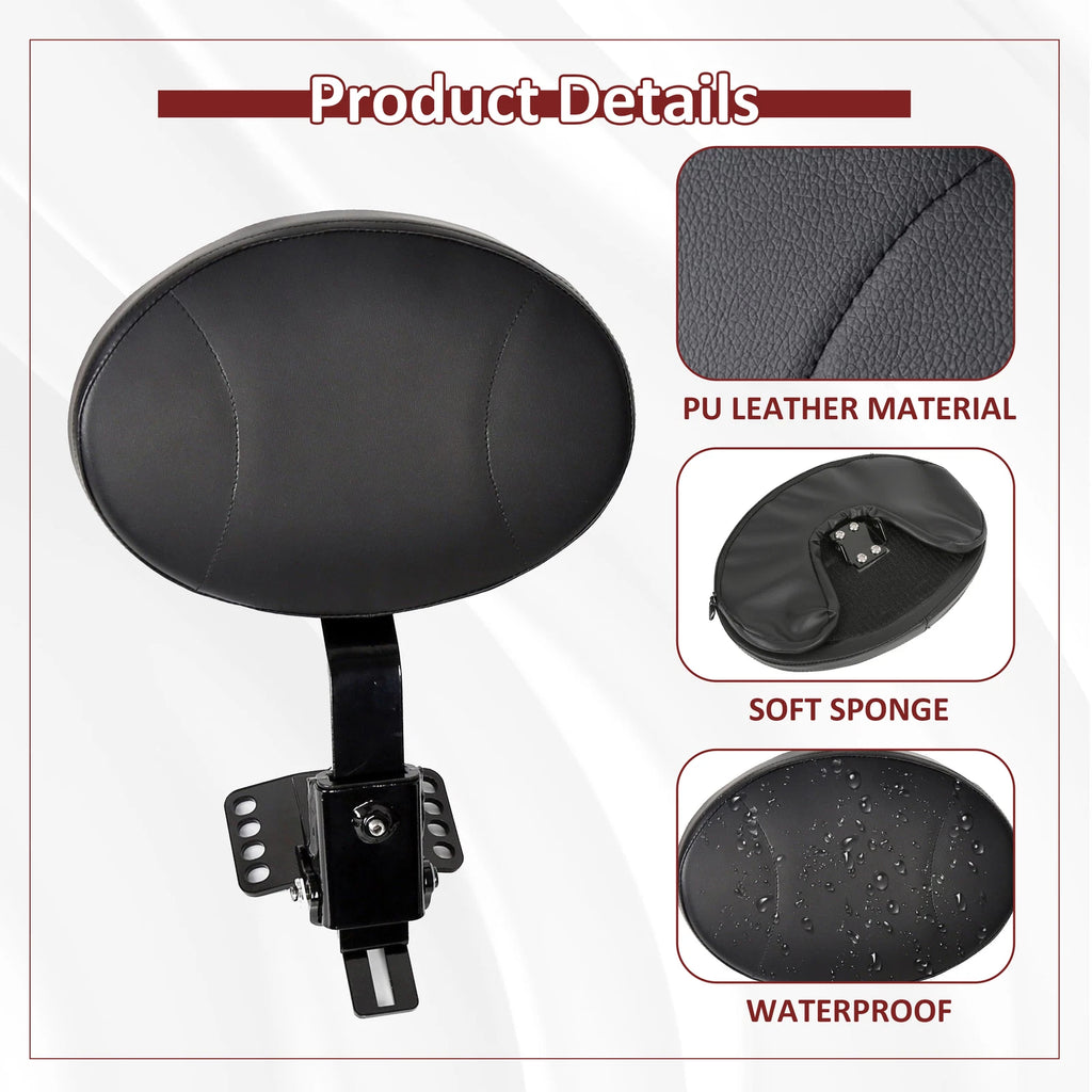 Adjustable Backrest for Harley Road Electra Glide (1997–2023)