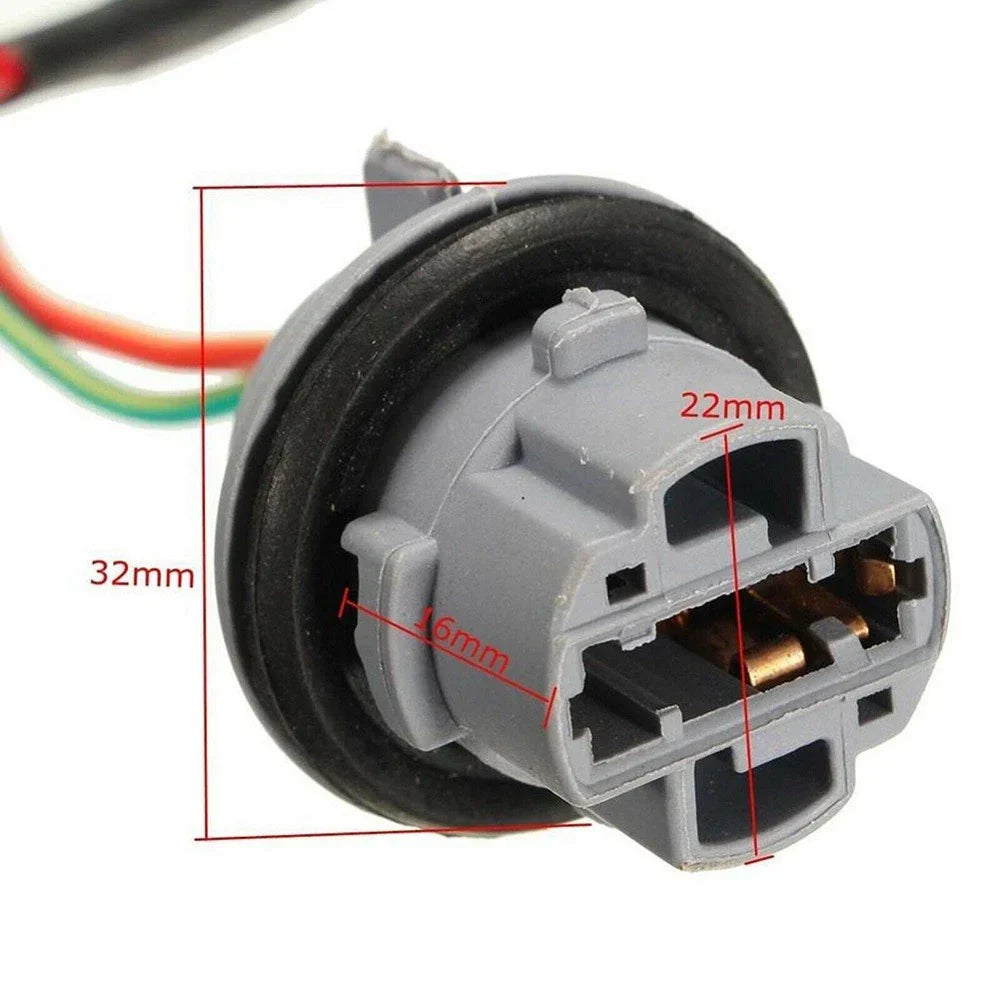 Car Pigtail Wire Female Socket 7440 Harness for Turn Signal Light