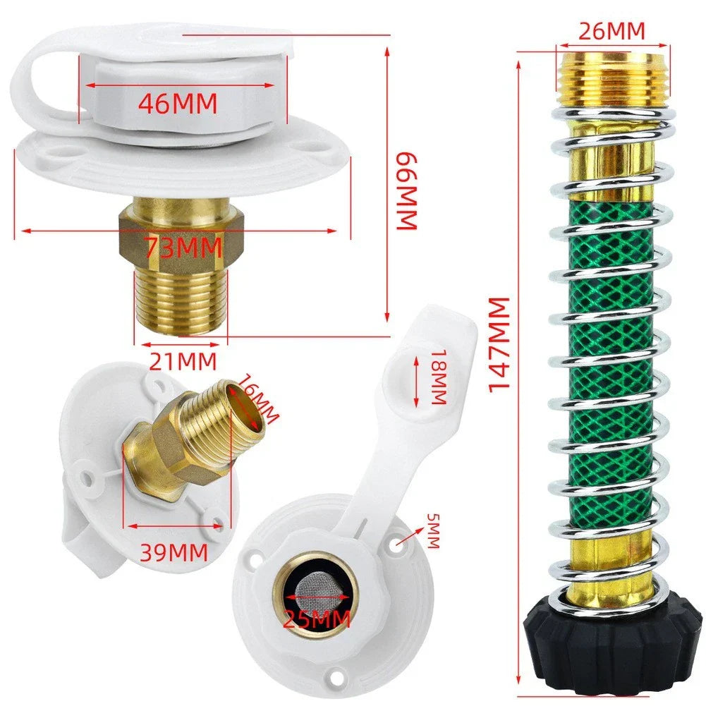 Brass Check Valve Hose Kit for Garden Watering Solutions