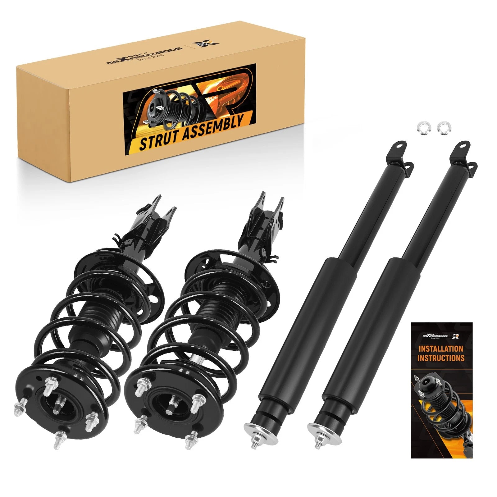 Set of 4 Suspension Struts Assembly for Ford Taurus (2013–2019) 5648