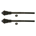 2X Moog Front Inner Steering Tie Rod End Kit for Sierra 2500, Silverado 2500 HD (2007–2014)