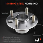 2X Rear Wheel Hub & Bearing Assembly for Honda Civic (1992–1995, 1999–2000)