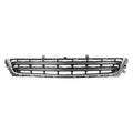 Replacement Black Chrome TPO Plastic Front Bumper Cover Grille