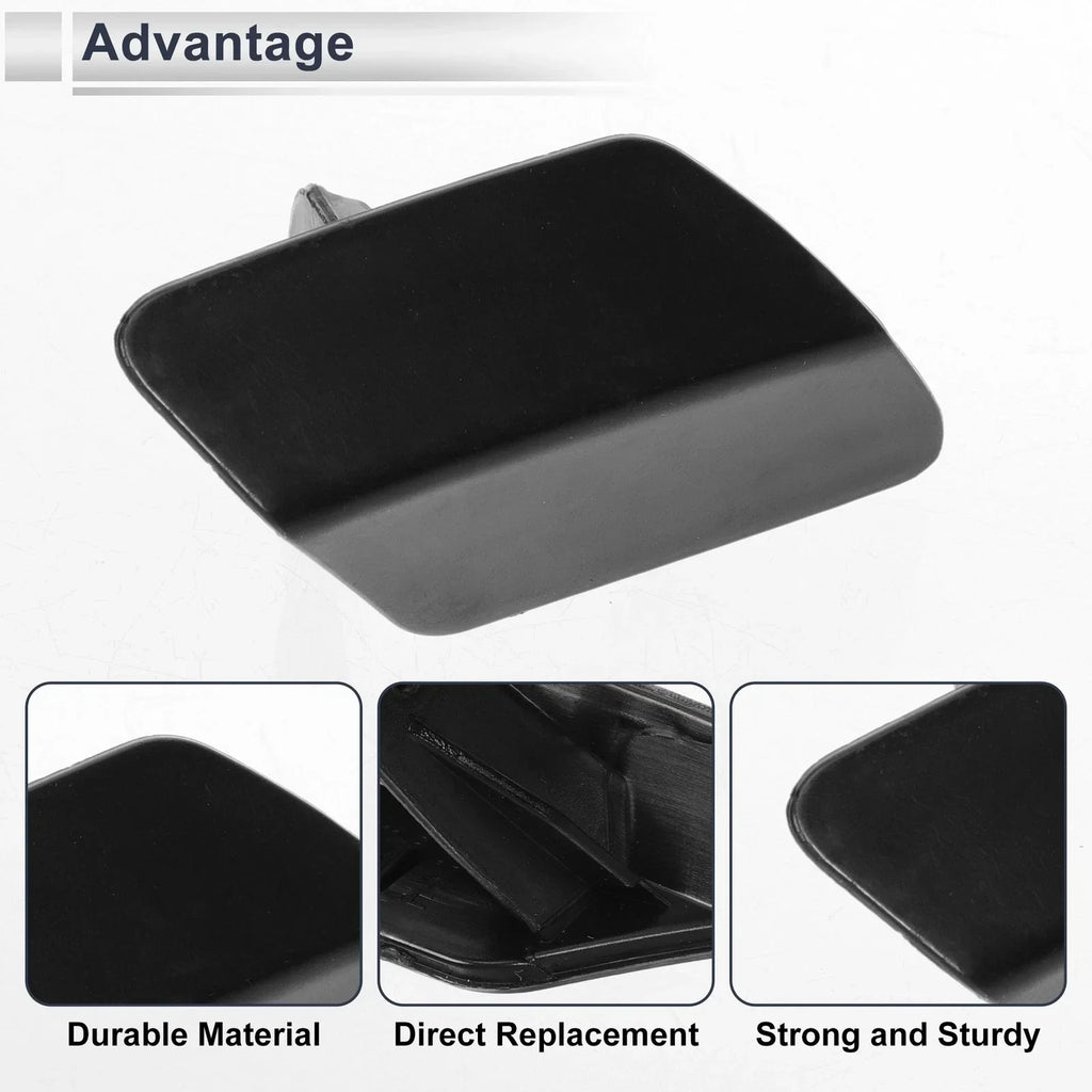 Right Front Bumper Headlight Washer Nozzle Cover Cap for BMW 320i Unpainted