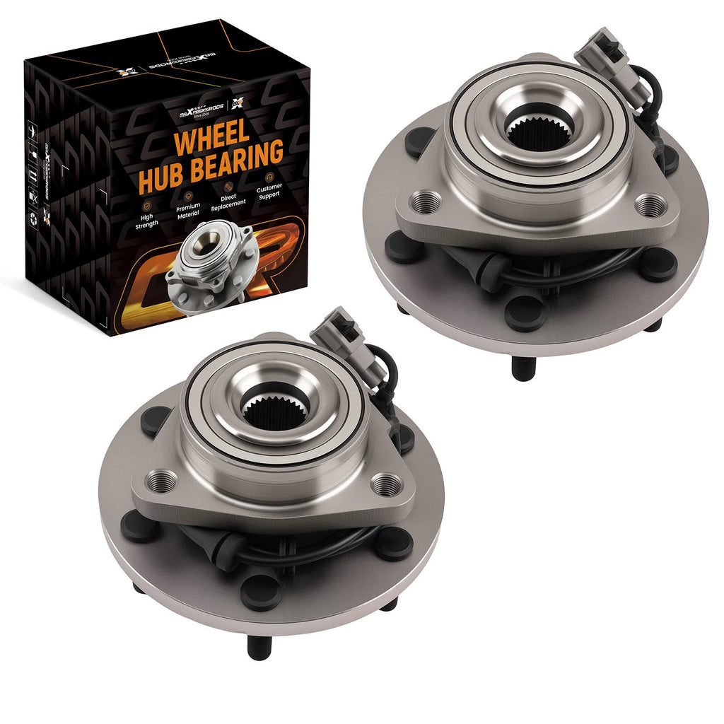 Front Left Right Wheel Hub Bearing Assembly for QX56 Armada Titan (2004–2015) 515124
