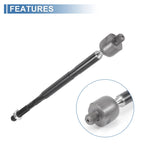 2X Front Inner Tie Rod End Links for Chevrolet Equinox GMC Terrain (2010–2017)