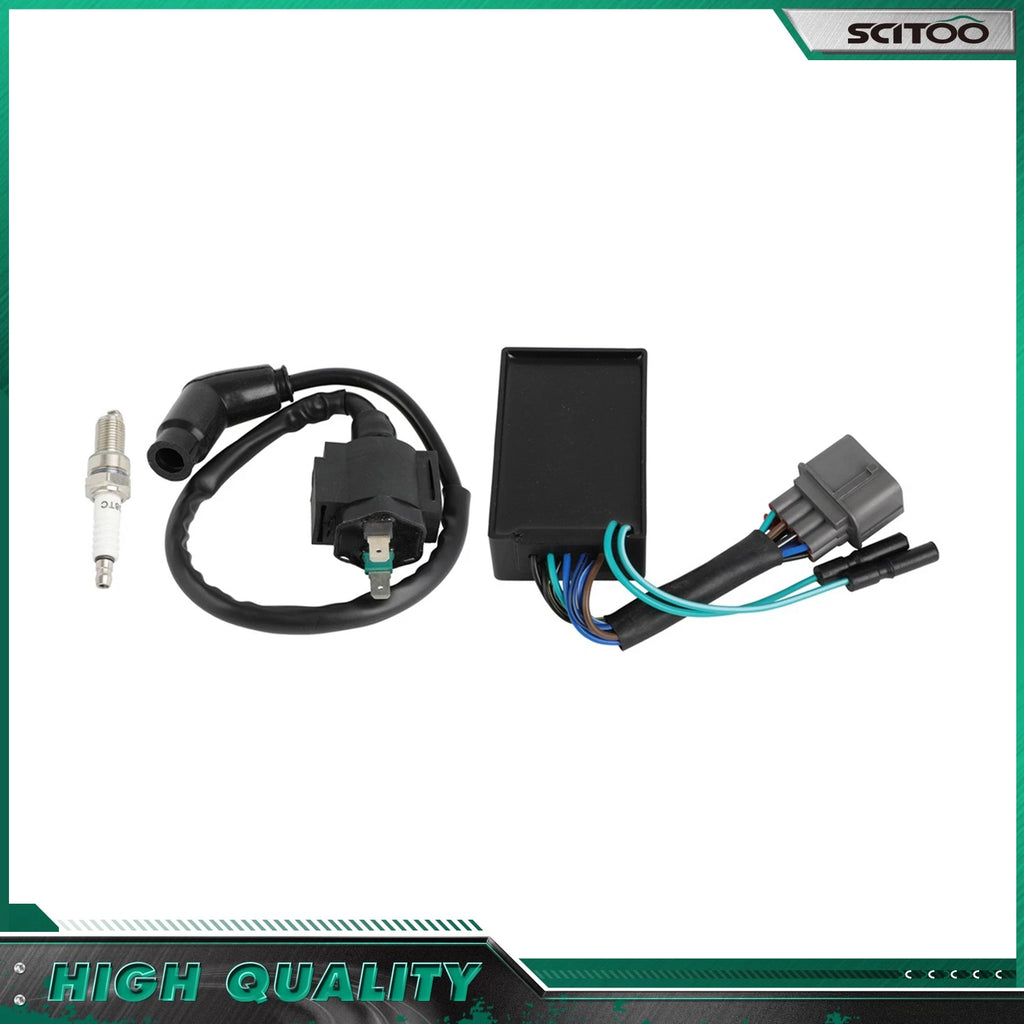 Ignition Coil Spark Plug CDI for Honda Rancher 350 TRX350TE (2000–2005)
