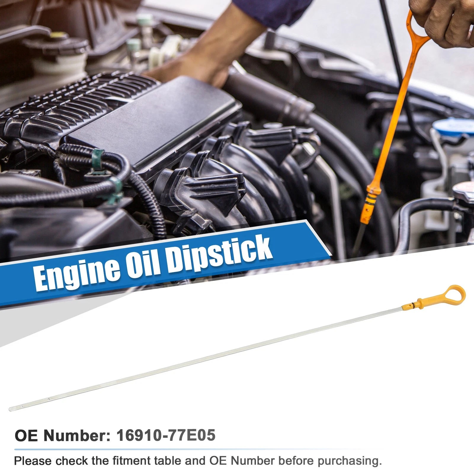 Engine Oil Dipstick for Suzuki Aerio (2002–2007) No. 16910-77E05