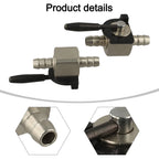 Inline Fuel Gas Shut Off Valve Set for Karts