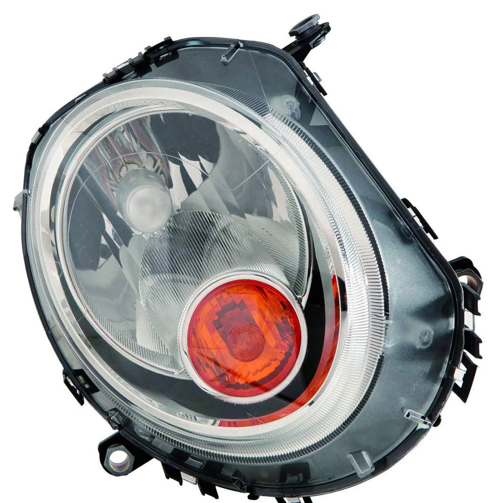 Halogen Headlight Assembly Replacement Yellow Passenger Side for Toyota Prius (2010–2015)