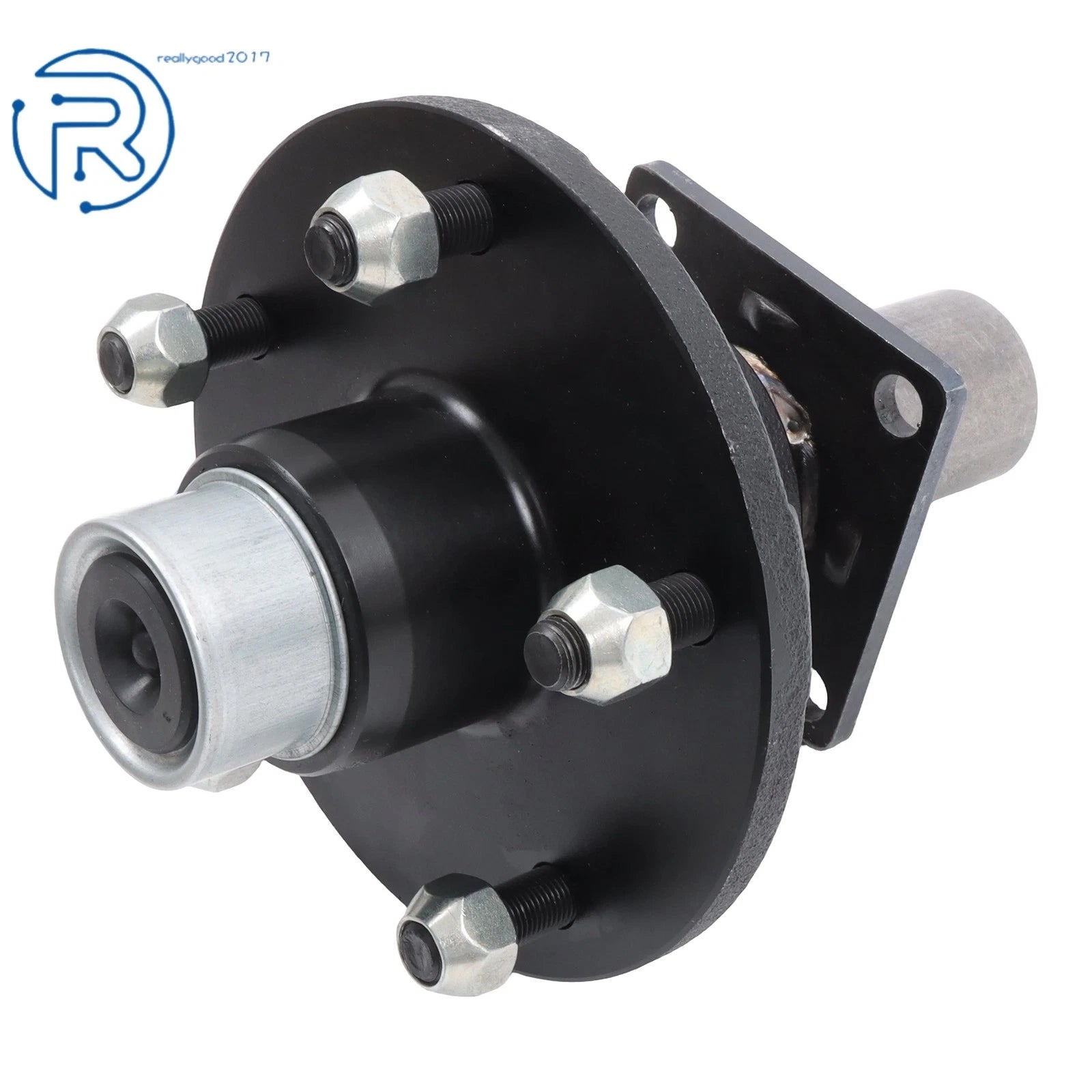 Set of 2 Trailer Hub Kits for 3500 lbs Spindle (5 Lug 5.5")