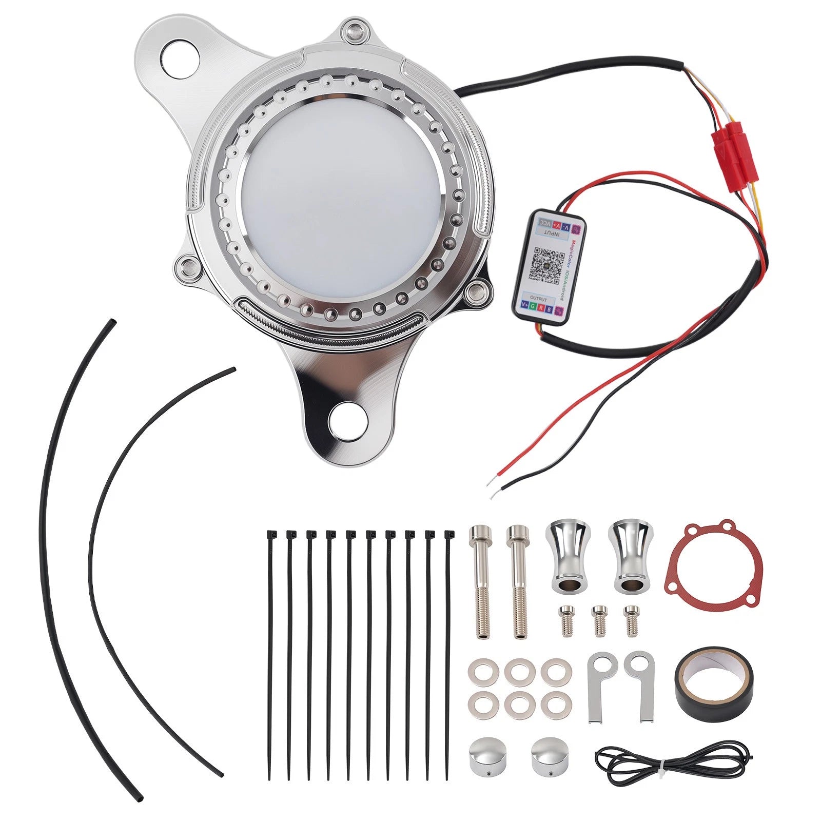 Air Filter System for Harley Dyna Super Glide (1993–2017) Red