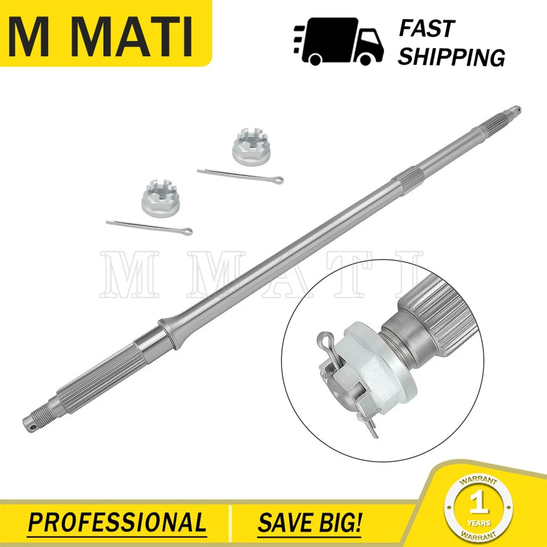 Rear Axle Shaft for Honda TRX250 (1985–1987) 42311-HA8-000