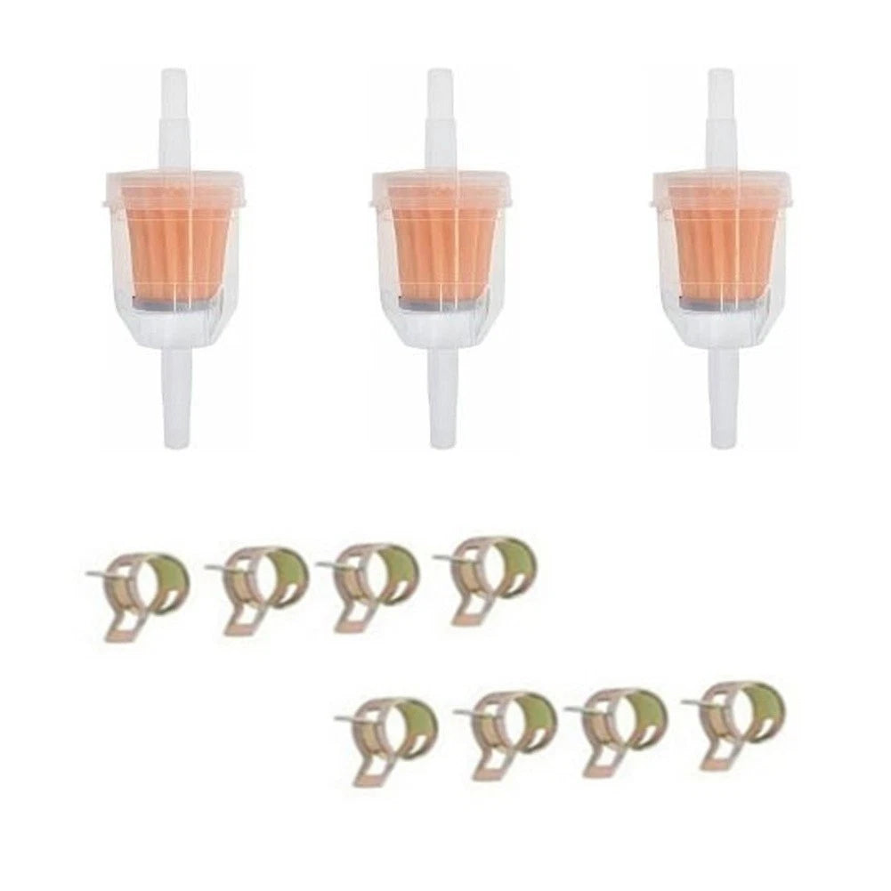 Fuel Filter with Spring Band Clamp for 102003201 1013684 1014522 72084 G01