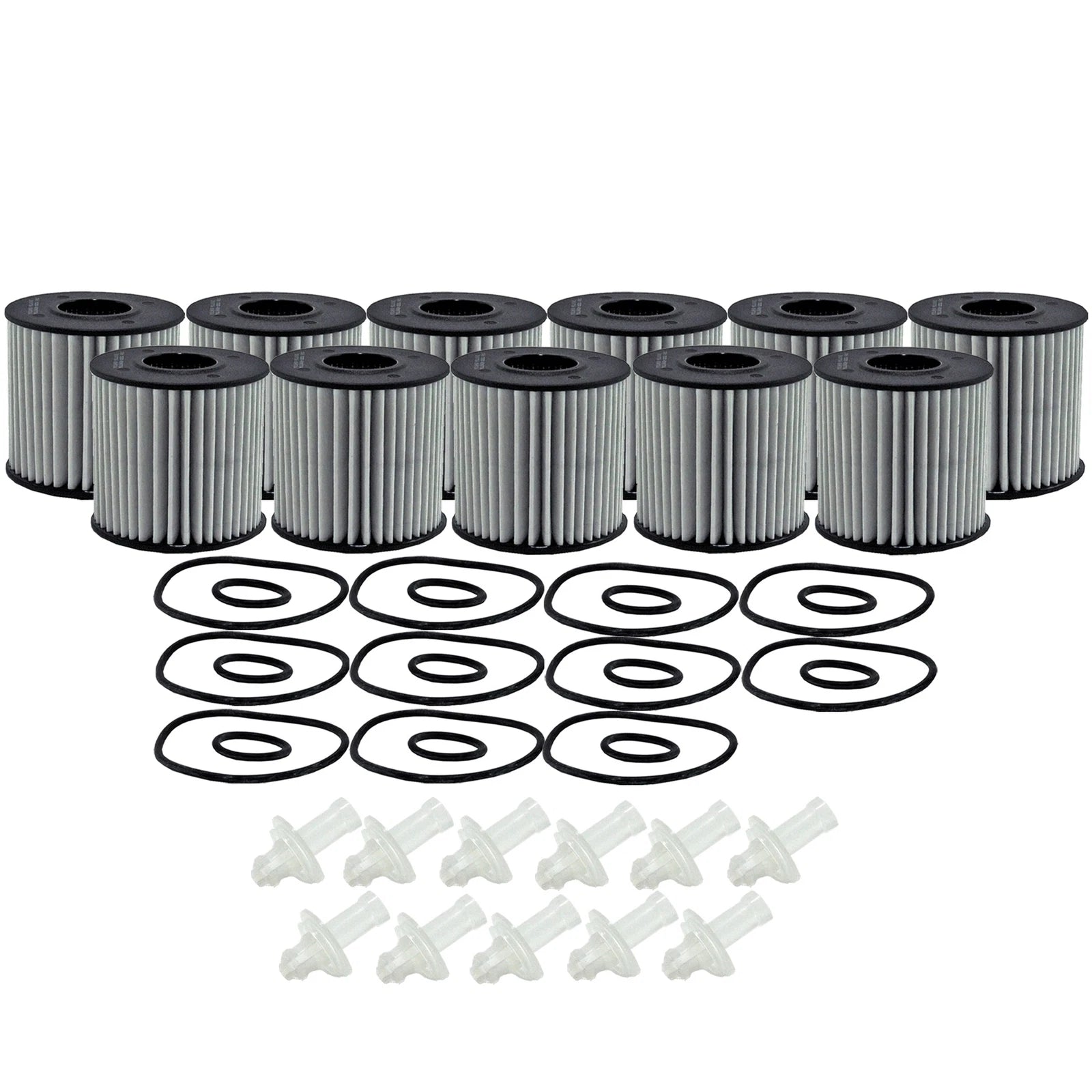 Set of 11 Engine Oil Filters for Lexus Scion Toyota (Wix XP)