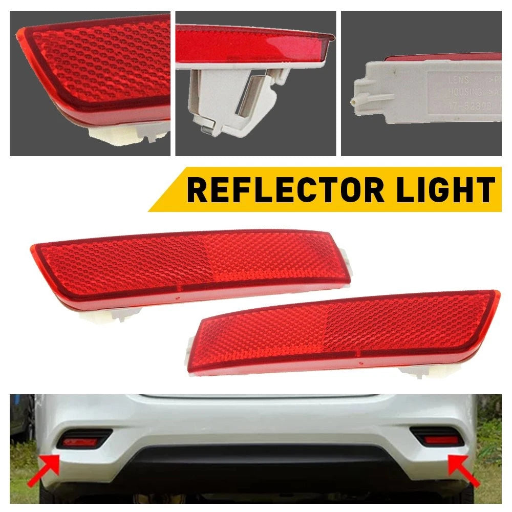 Rear Bumper Reflector Light for Nissan Sentra (2013–2018) EXV
