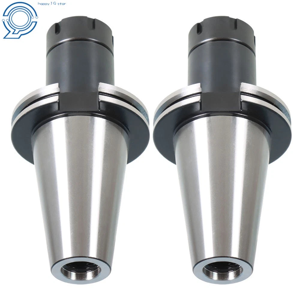 Set of 2 Collet Chucks for CAT50 ER32 (4" Gage Length)