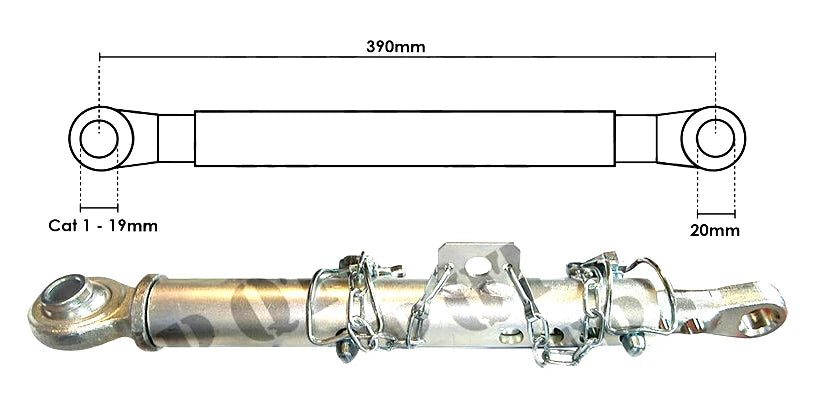 Stabilizer Bar for New Holland TS100A TS110A TS115A TS125A TS135A (2000–2006)