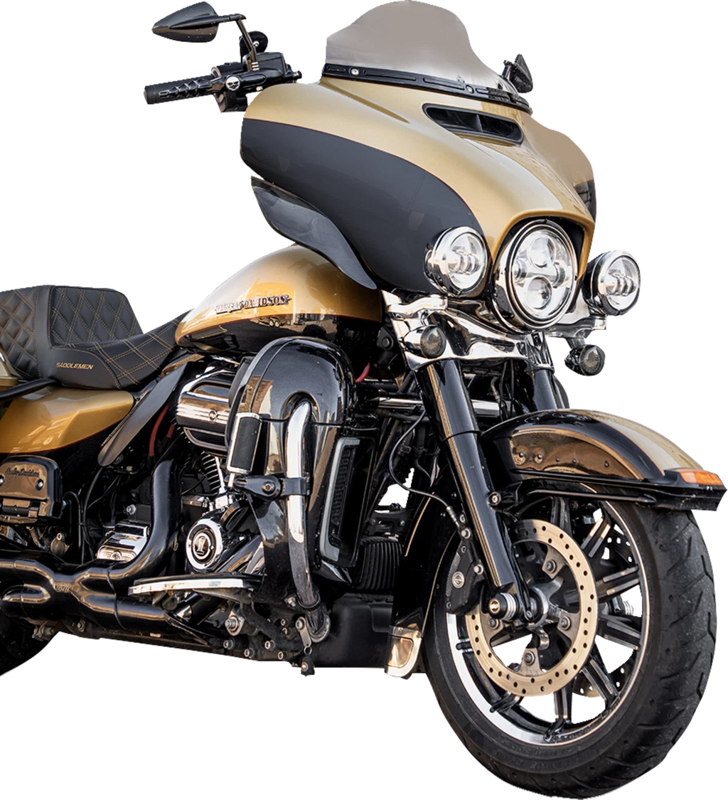 Klock Werks Flare Windshield 6.5" Clear for FLH (2001–2023) KWW-01-0702
