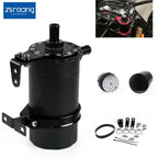 Baffled Aluminum Oil Catch Can for Car Accessories