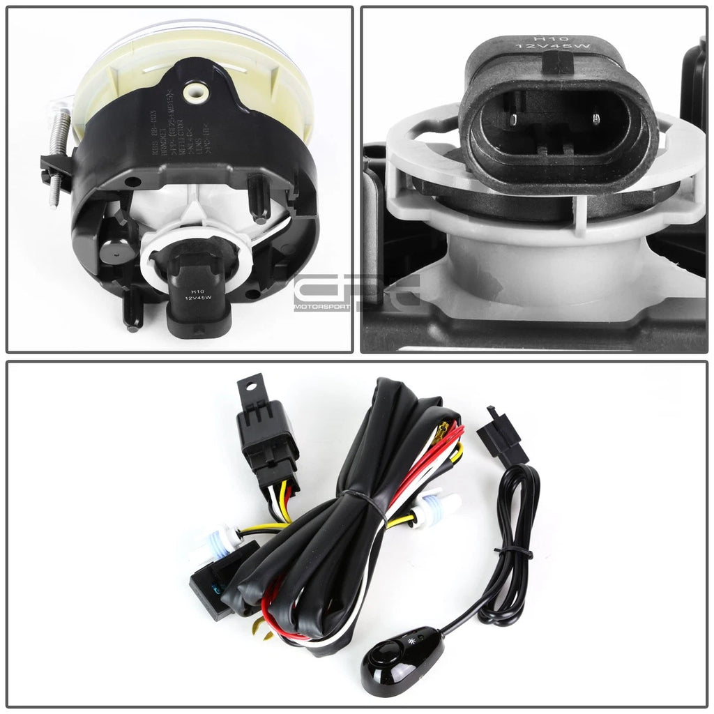 Fog Light Lamp + Switch for Dodge Avenger, Grand Caravan (2008–2010)