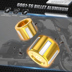 Pair Front Axle Cap Nut Cover for Harley Road Glide FLTR FLTRX (2015–2023)