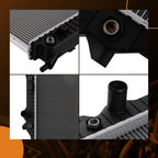 Radiator Cooling Assembly for Jaguar S-Type/XF/XJ8/XJR (2003–2009)