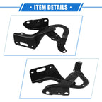 Hood Hinge Set of 2 for Honda HR-V (2016–2018) Black Left Right Side
