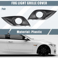 Set of 2 Fog Light Grille Cover Trim for Nissan Versa (2015–2018)