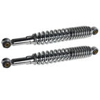 Set of 2 Chrome Shocks for S65 CL/CT70 XL75 CL/CT/CM/S90 CM91 CT110 (335mm)