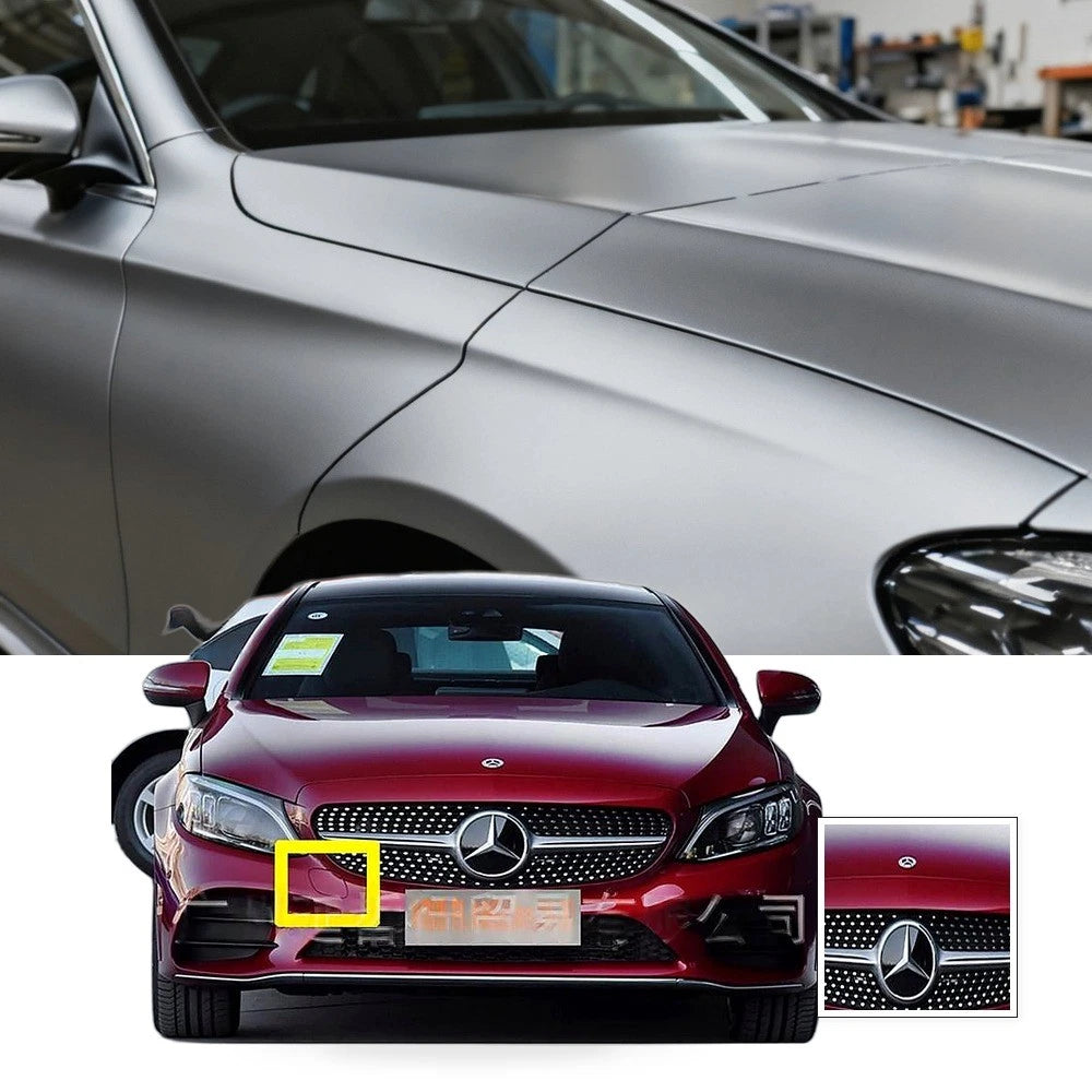 Front Bumper Tow Hook Cover for Mercedes W205 C250 C300 C350 (2019–2021)