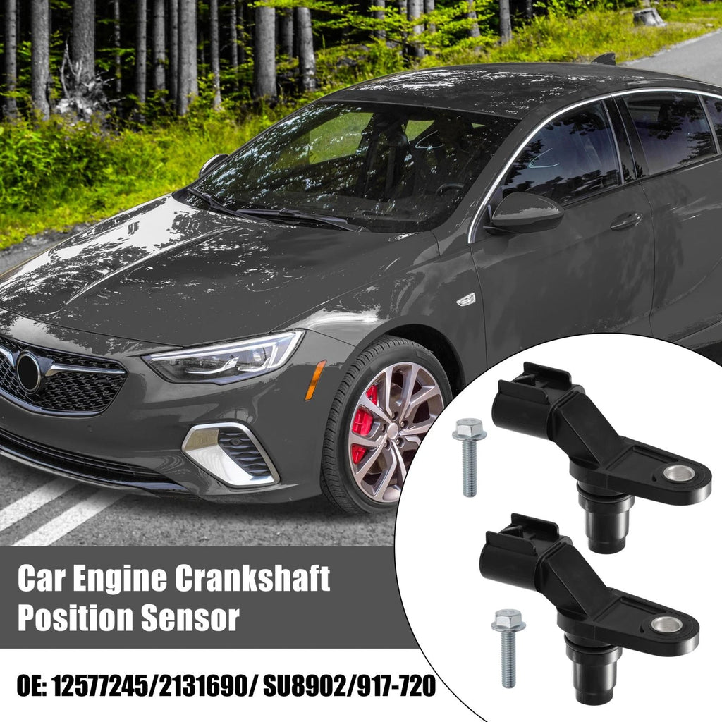 2X Camshaft Position Sensor 12577245 for Buick Regal (2011–2017)