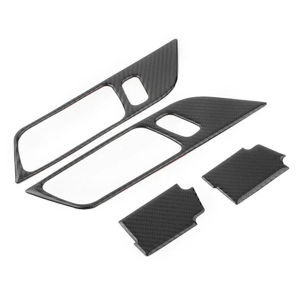 Interior Door Handle Trim Sticker for Ford Mustang (2015-2019) Carbon