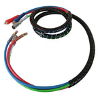 3X Air Line Hose Assemblies for Semi Truck Tractor Trailer (15')