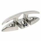 2Pcs 6" Stainless Steel Flip-up Dock Cleat for Boat Mooring