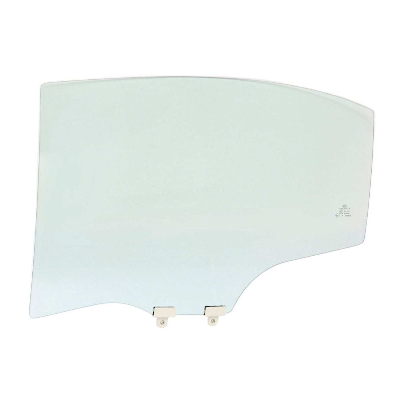 Set of 2 Door Glass for Honda Civic (2006–2011) Rear Driver & Passenger