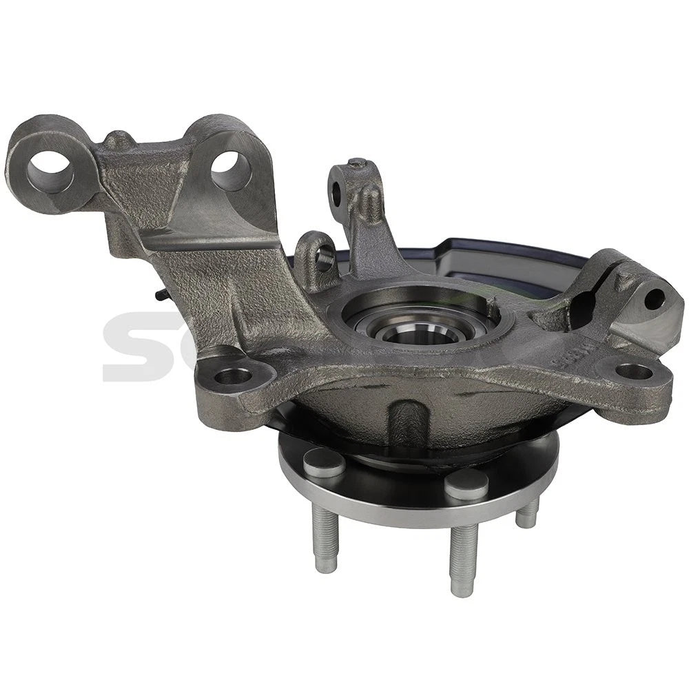 2X Front Wheel Hub and Bearings Knuckle Assembly for Ford Edge (2007–2010)