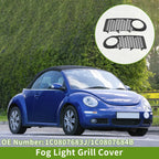 1 Pair Front Fog Light Grill for Volkswagen Beetle (No. 1C0807683J/1C0807684B)