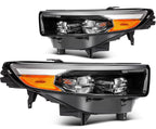 2X Full LED DRL Headlights for Ford Explorer (2020–2024)